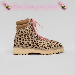 🆕 DIEMME Monfumo Leopard Boots NWT